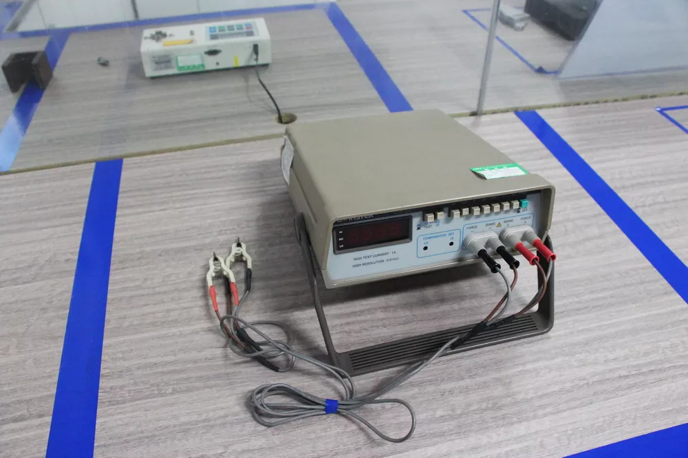 DC ohmmeter testing machine